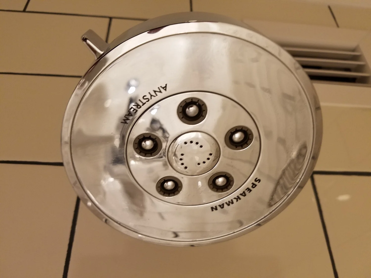 Adjustable Shower Head at Loews Sapphire Falls Resort