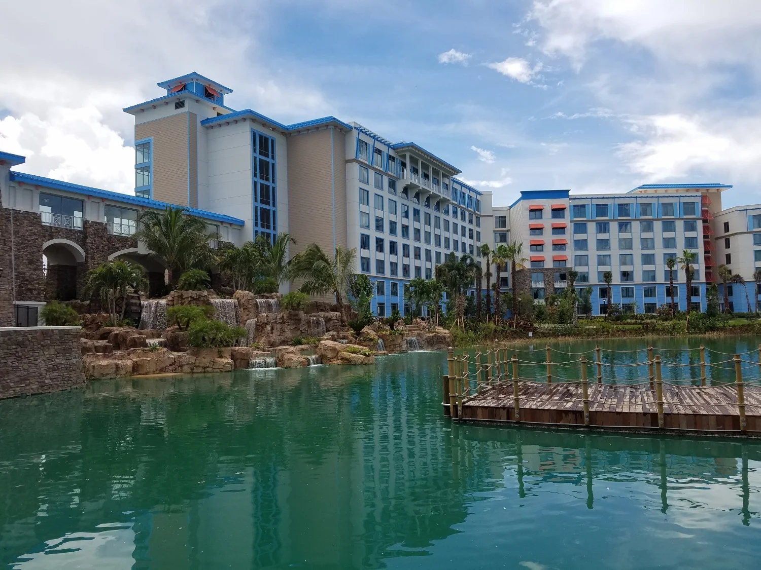 View of Loews Sapphire Falls Resort From the Water Taxi Dock