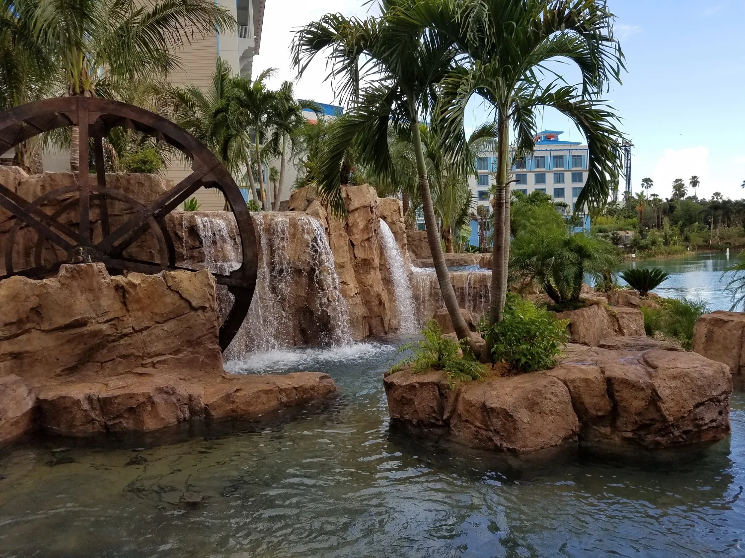 Water Wheel at Loews Sapphire Falls Resort