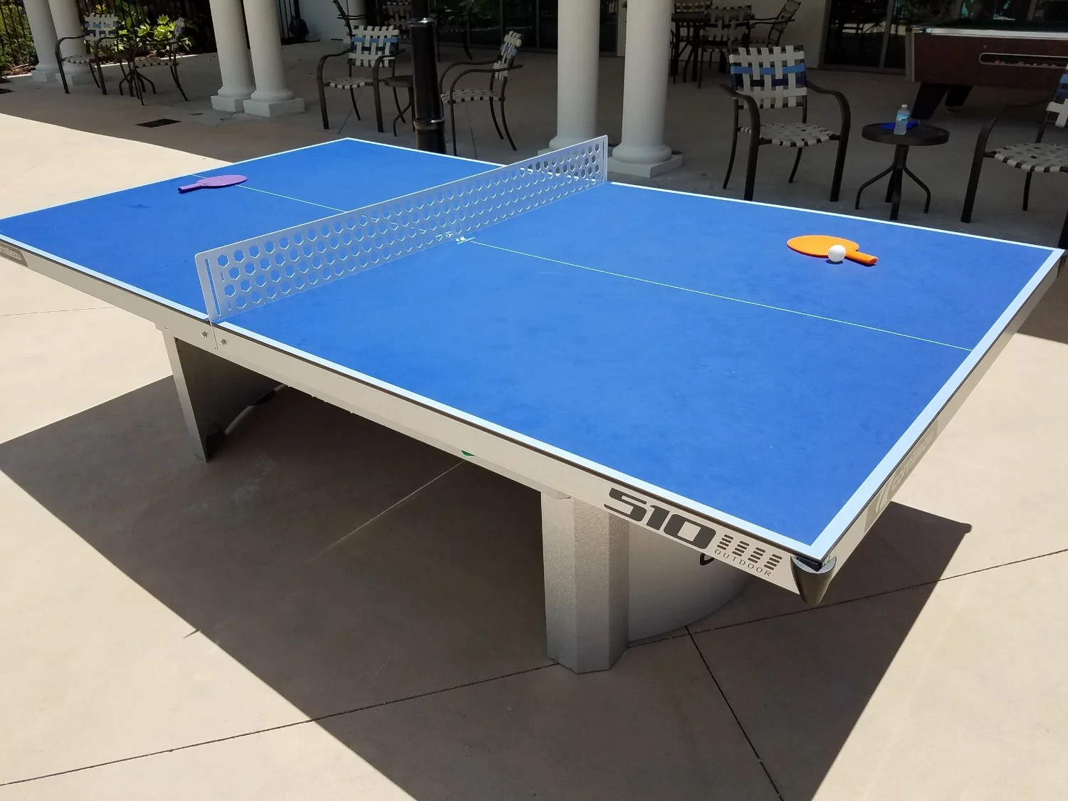 Table Tennis Near the Pool at Loews Sapphire Falls Resort