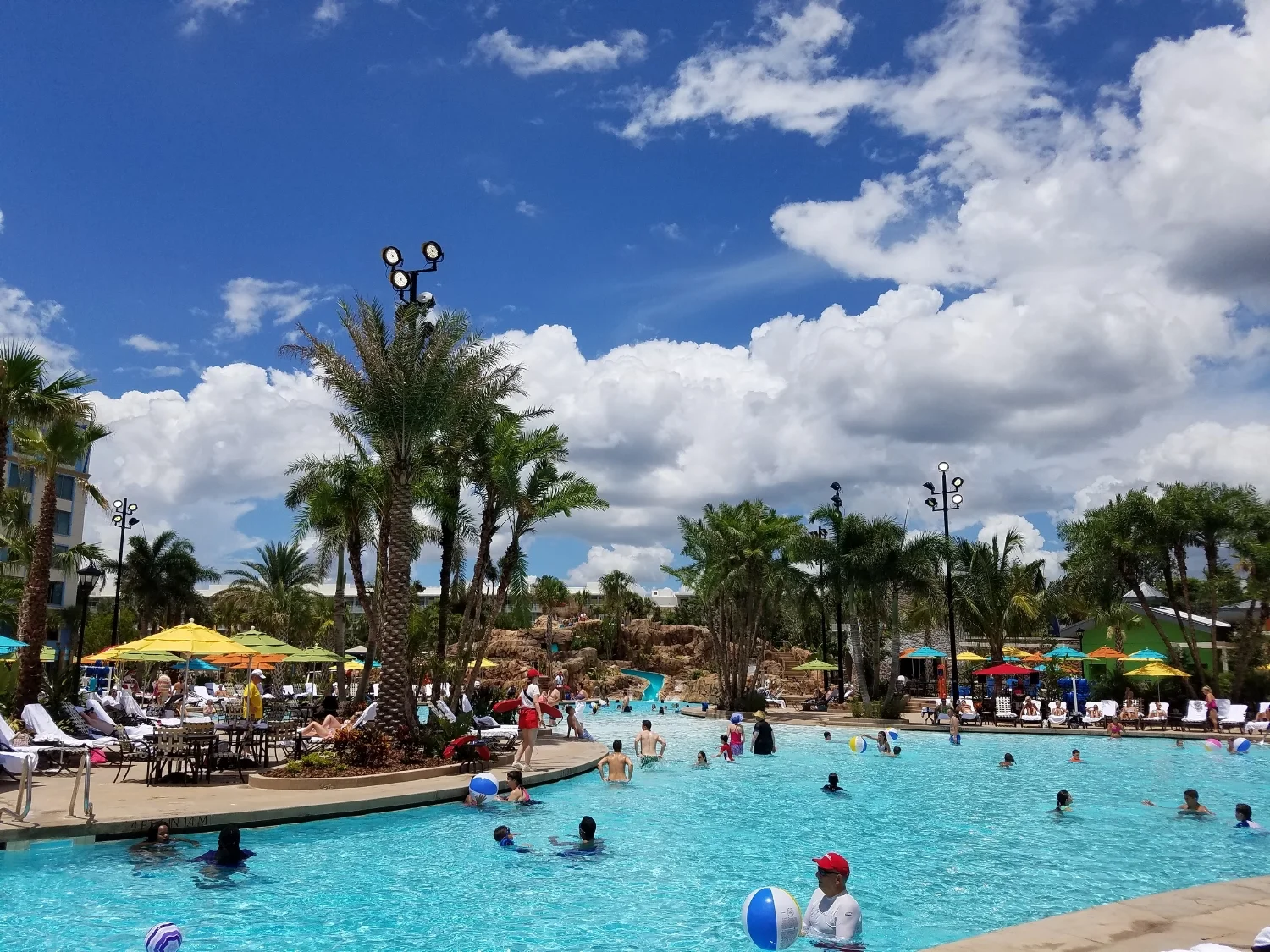 Clear Skies at Loews Sapphire Falls Resort Pool
