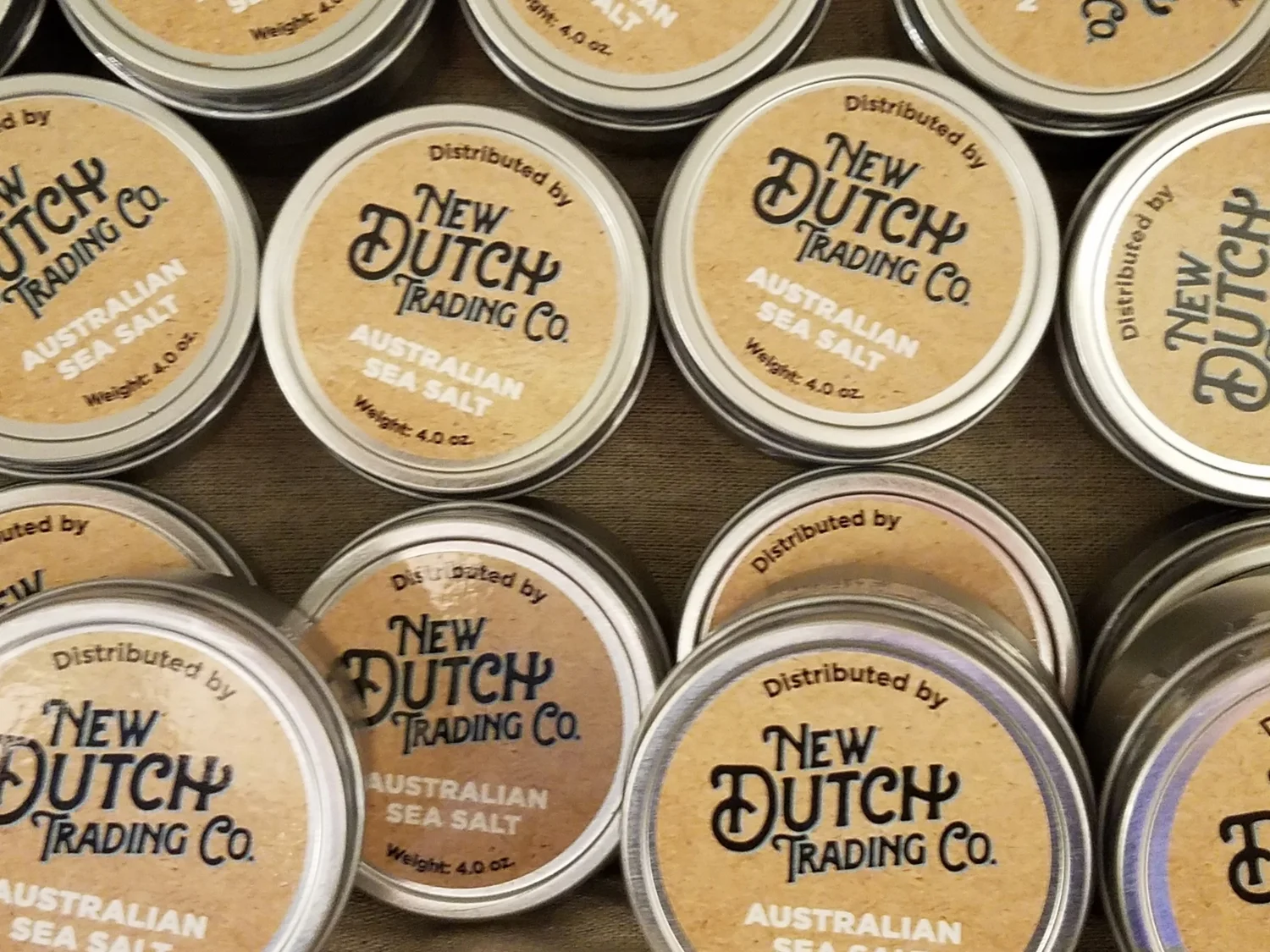 Australian Sea Salt Available at New Dutch Trading Co.