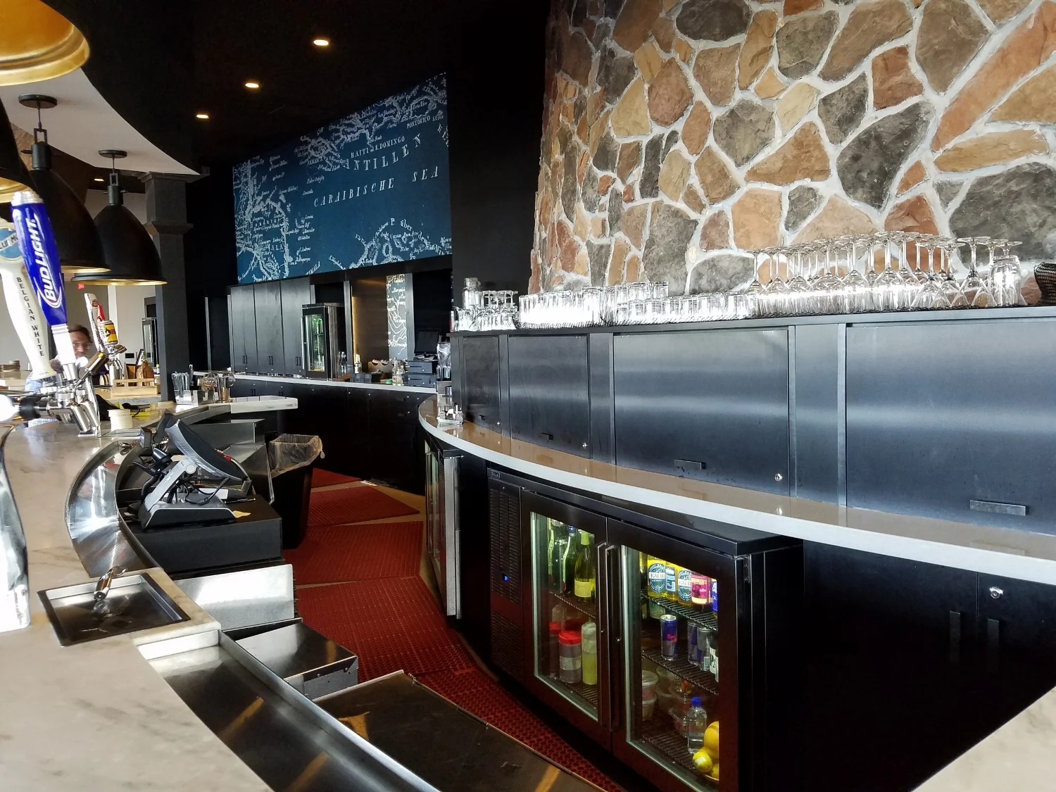Strong Water Tavern Bar Area