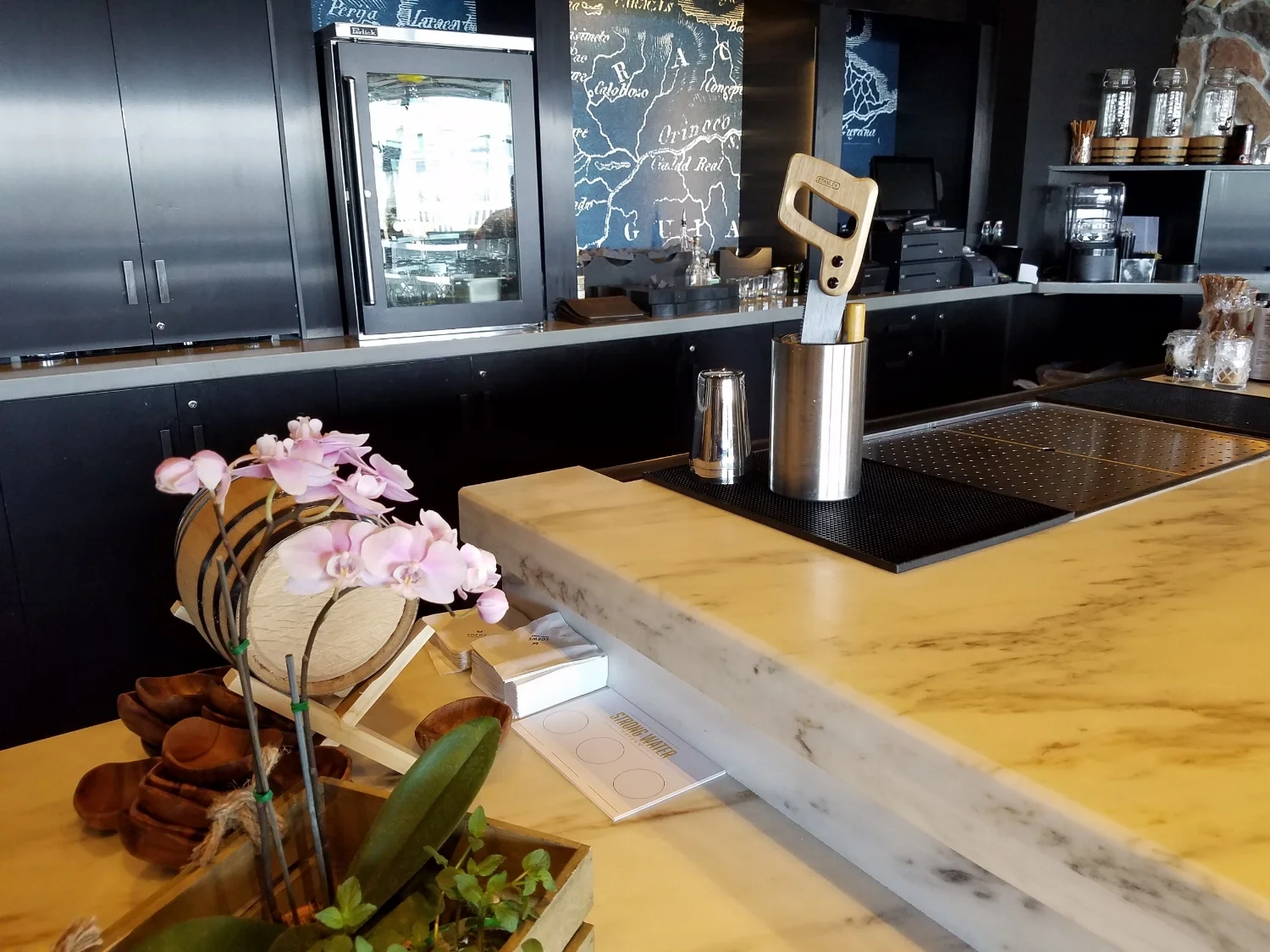 Bar at Strong Water Tavern