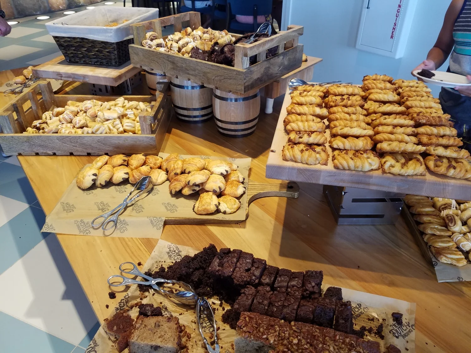 Pastry Options at Amatista Cookhouse Breakfast Buffet