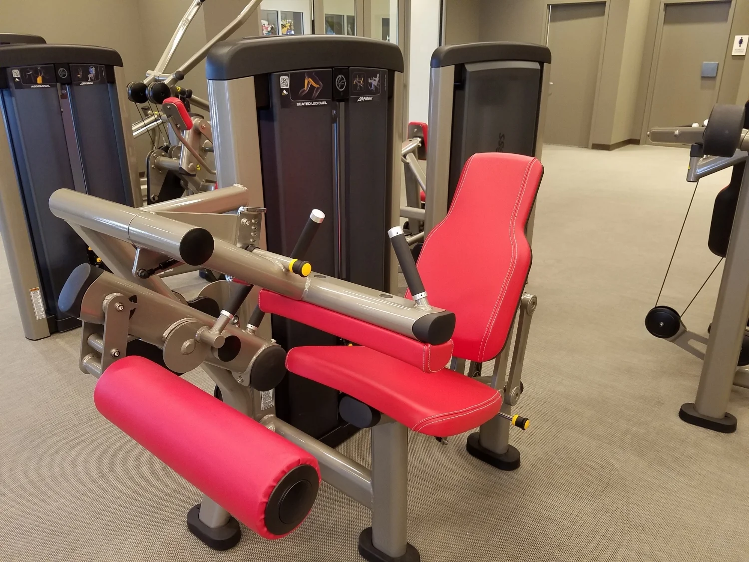 Workout Equipment in Kalina Health and Fitness Room