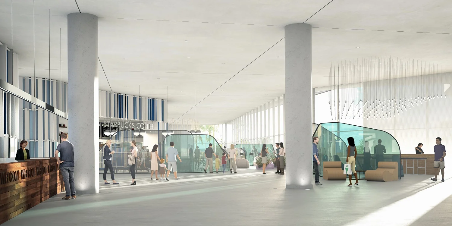 Universal Aventura Hotel Lobby Concept Art