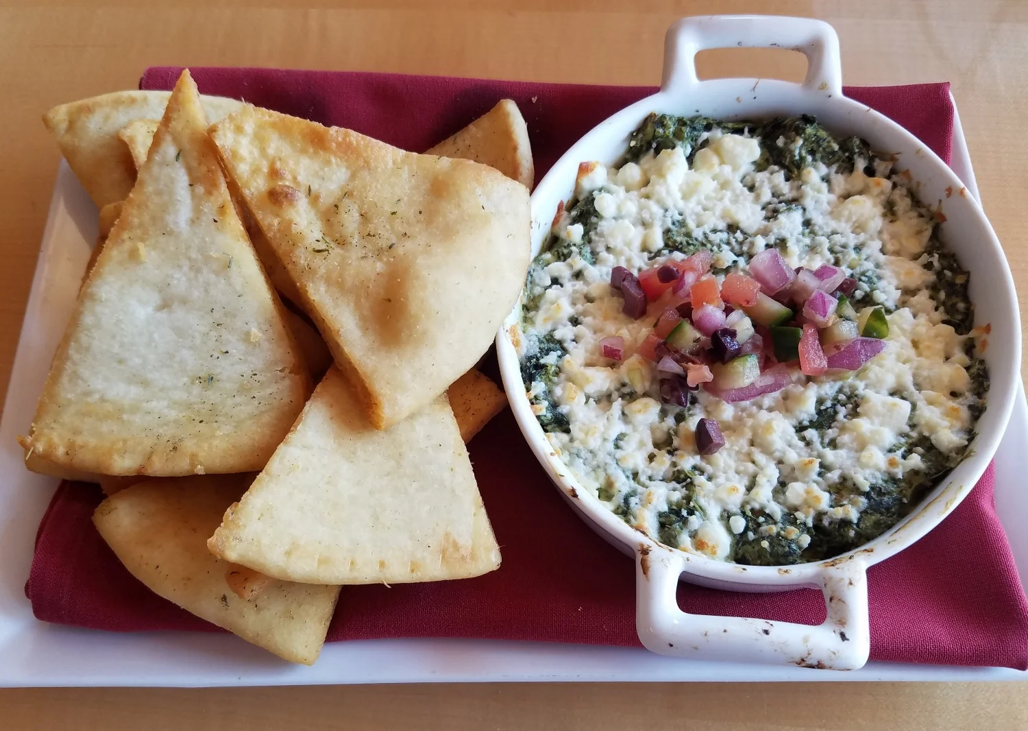 Spanakopita Dip From Mythos