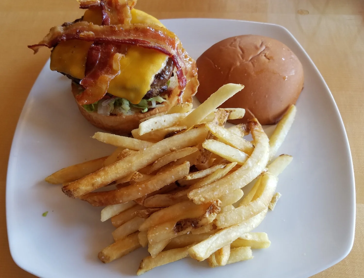 Traditional Burger From Mythos