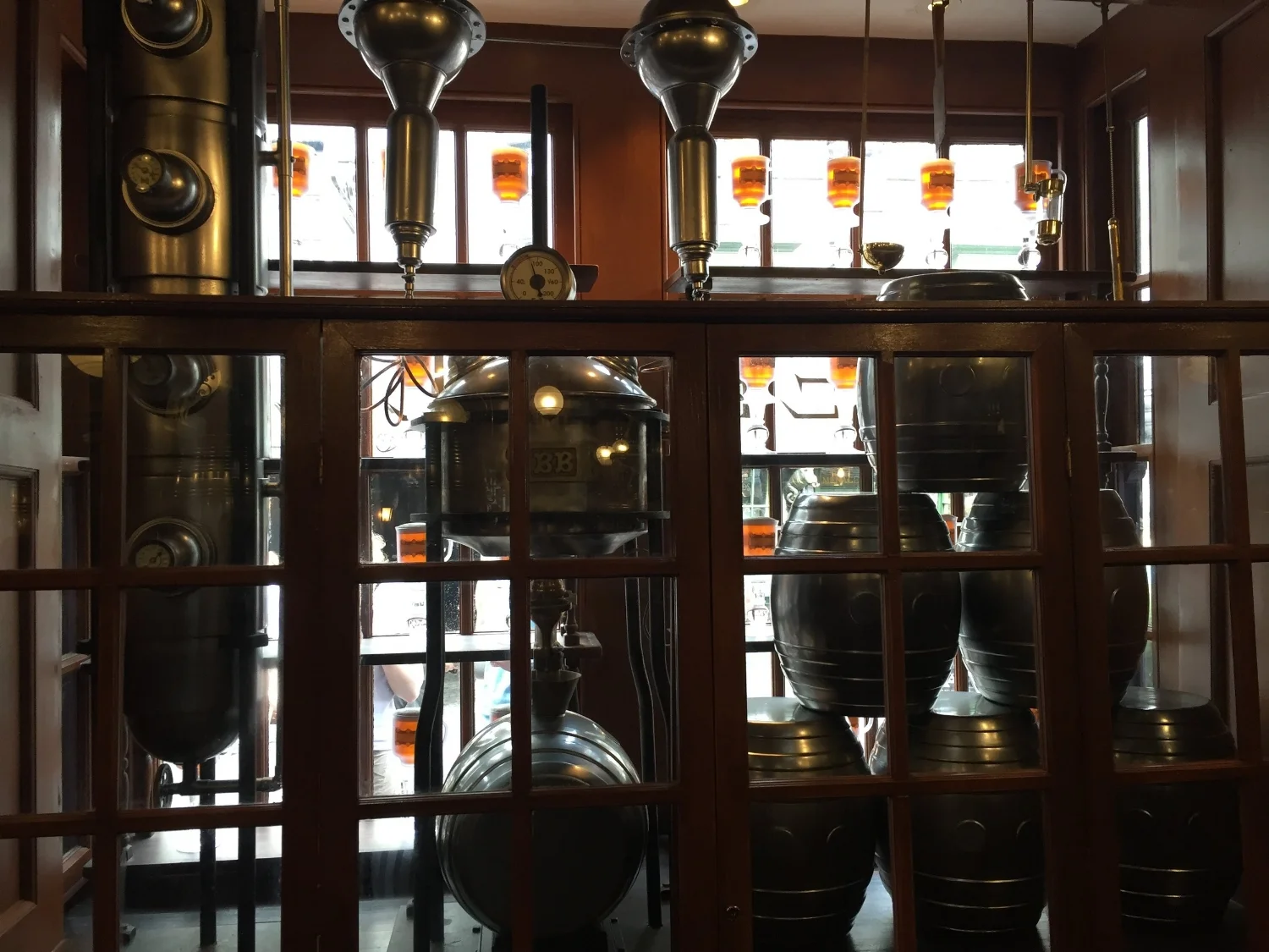 The window inside the Fountain of Fair Fortune.