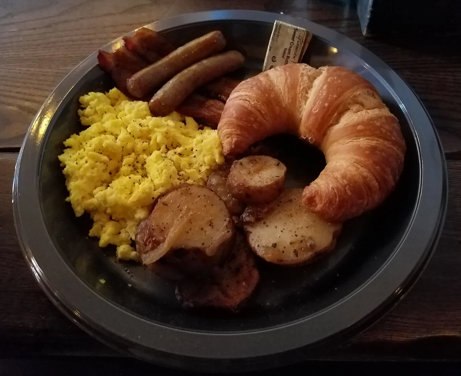 American Breakfast at Leaky Cauldron.