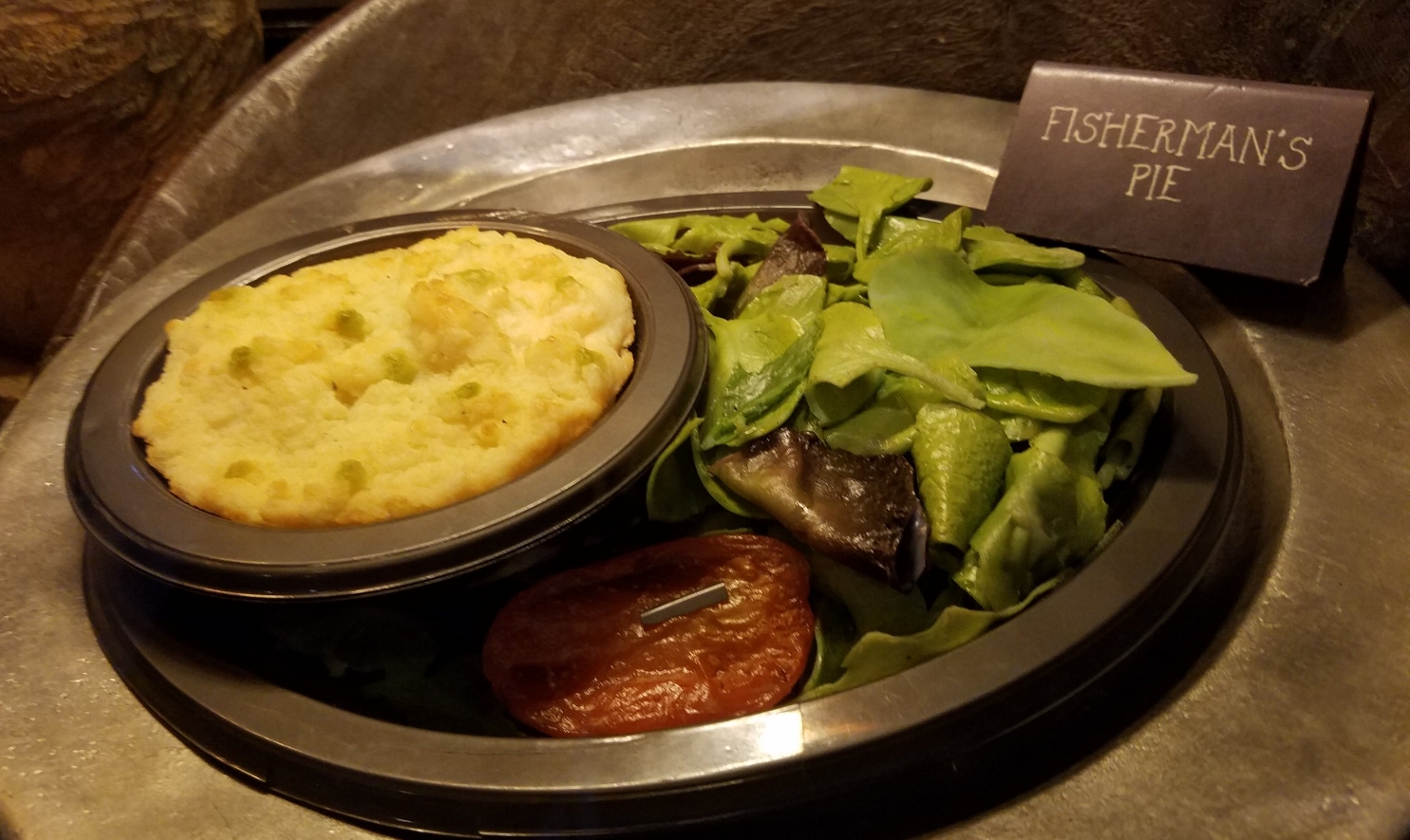 Fisherman's Pie at Leaky Cauldron