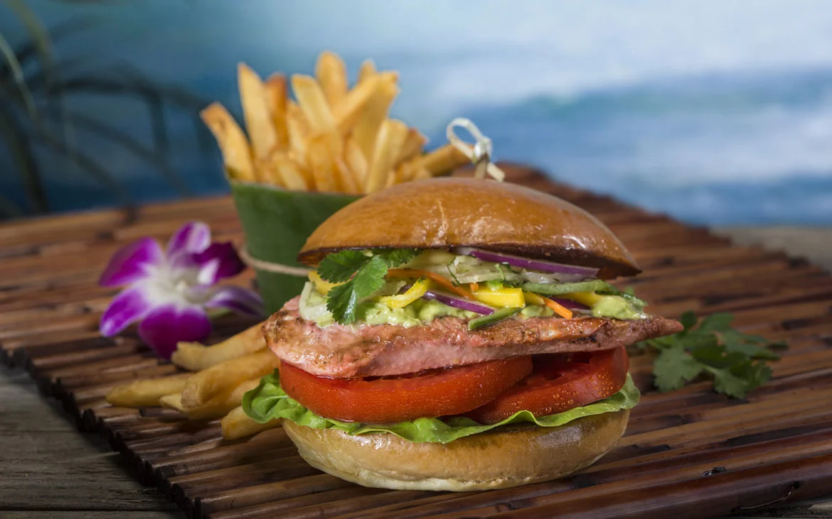 Kohola Chicken Sandwich. Image credit: Universal Orlando Resort.