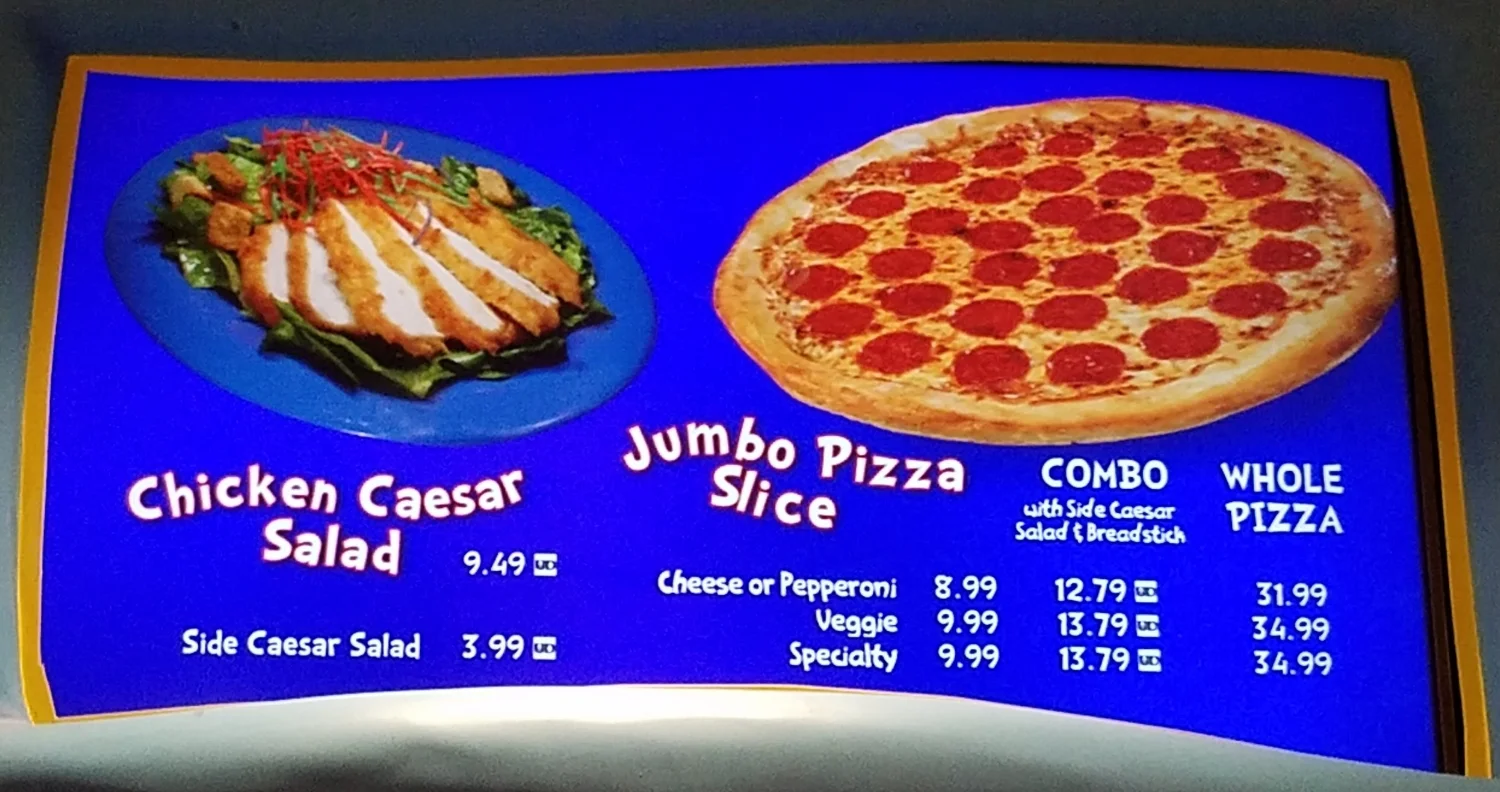 The Circus McGurkus Cafe Stoo-Pendous Menu One