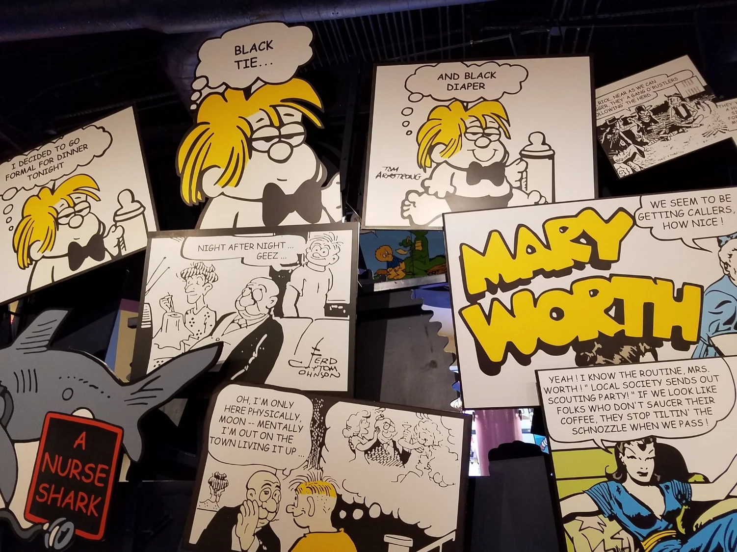 More comic strips in Comic Strip Cafe