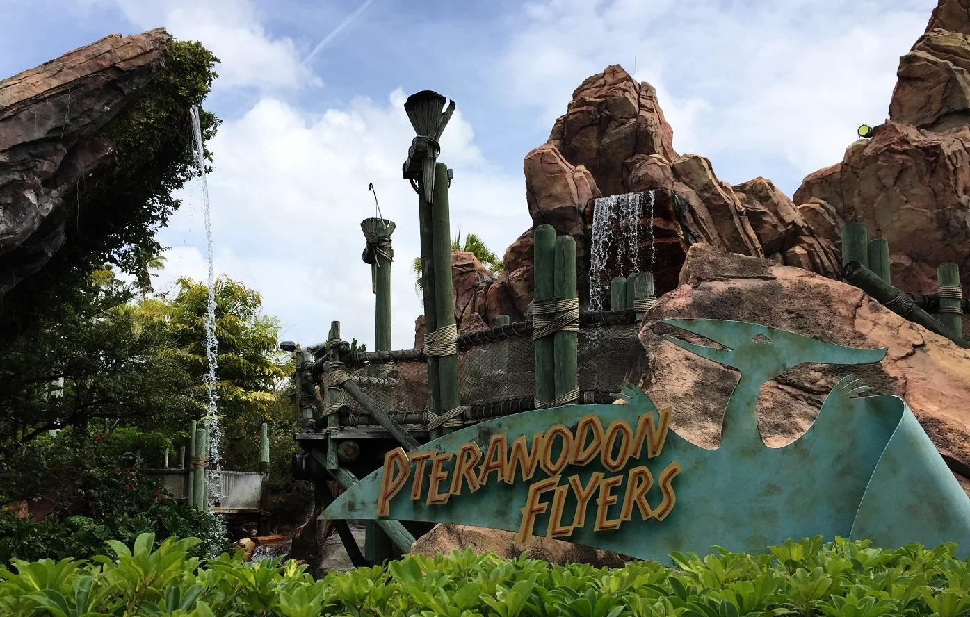 Pteranodon Flyers is located in Camp Jurassic