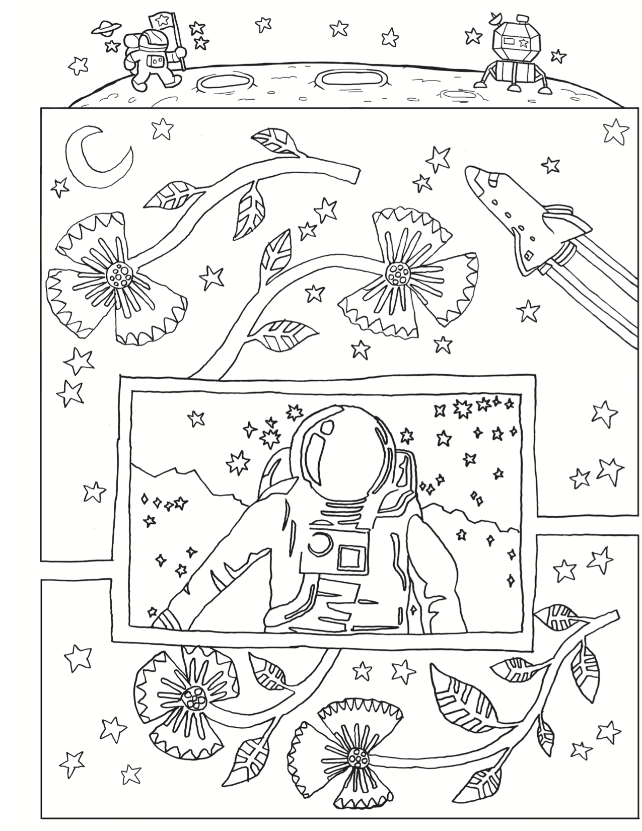 Green Star Movement Coloring Book Page 2.png