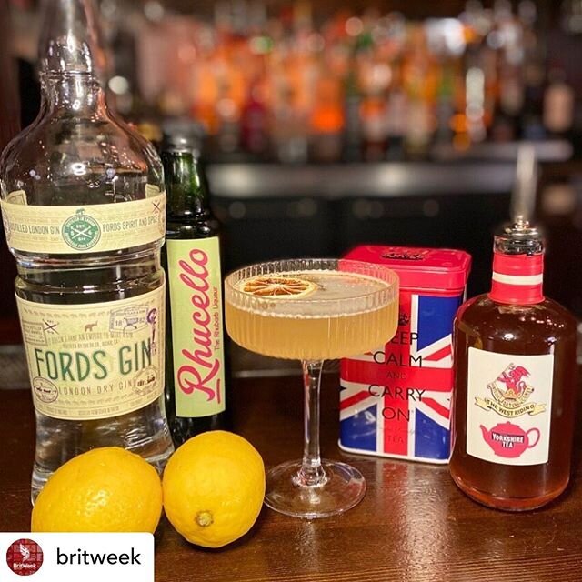 Posted @withregram &bull; @britweek SWIPE FOR RECIPE ➡️ Our final cocktail #CaptainTom is as legendary as its namesake. 🇬🇧 Thank you to all our loyal viewers for following along with this one-of-a-kind #BritWeek. Our videos are still available for 