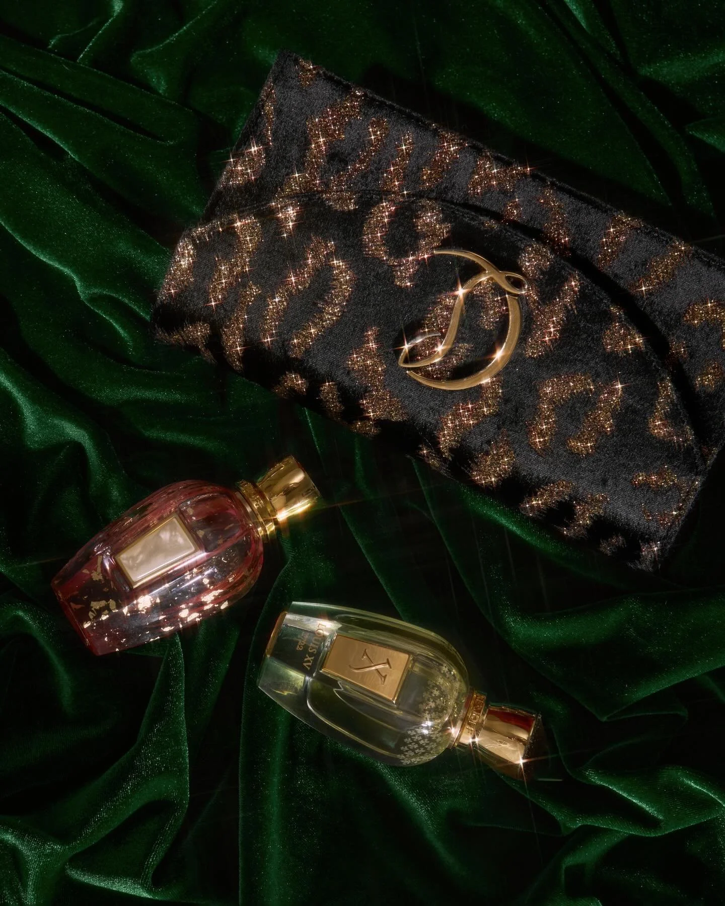 Sparkling handbags and signature scents ✨