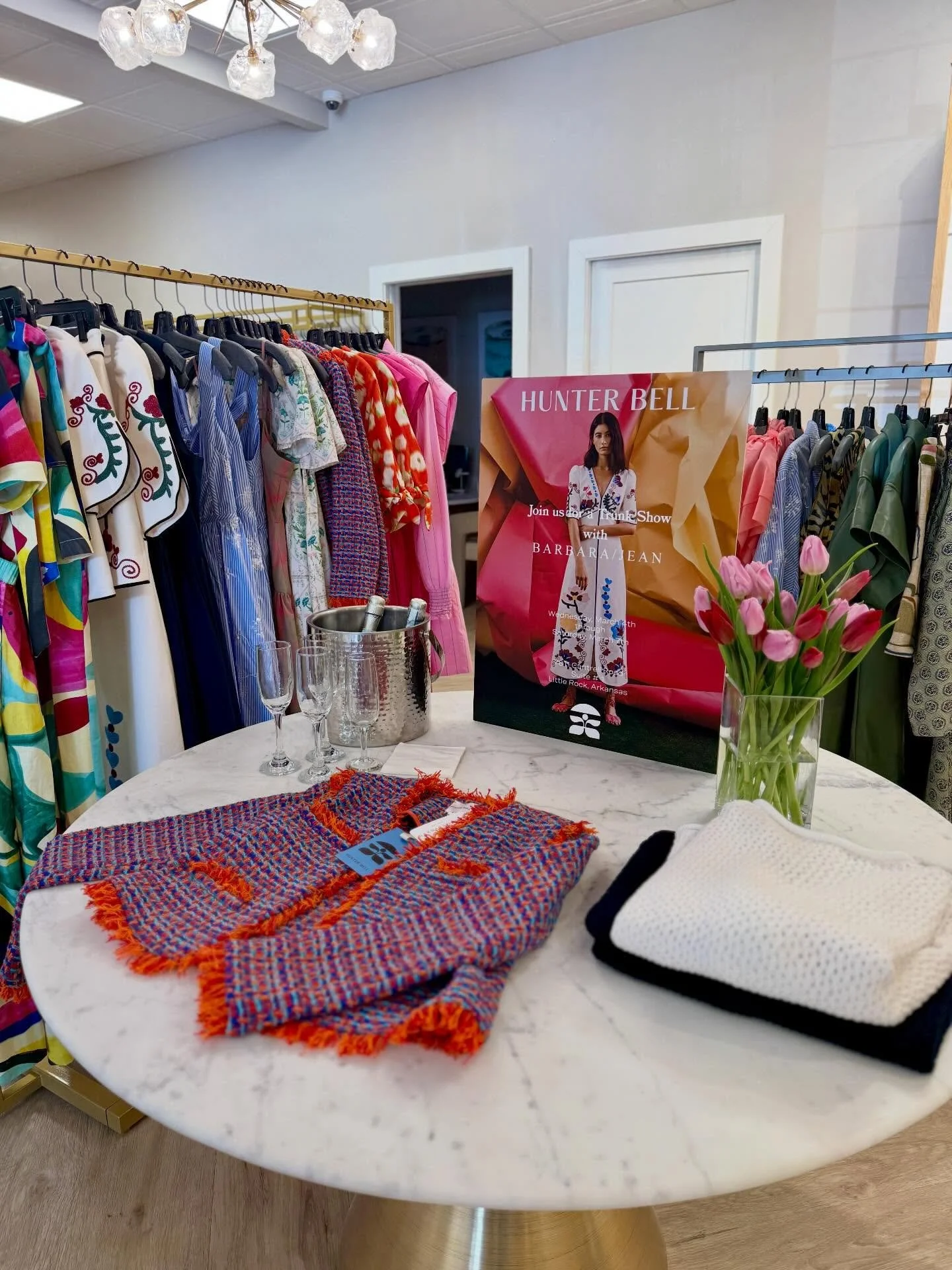 Shop the latest from @hunterbellnyc at the trunk show, now through Saturday, March 7!