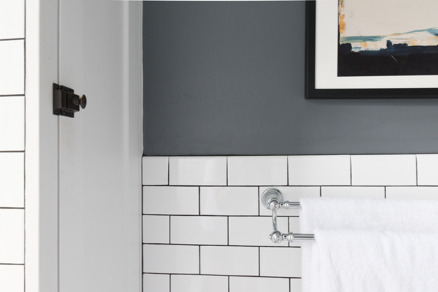 The Gold Hive Bathroom After