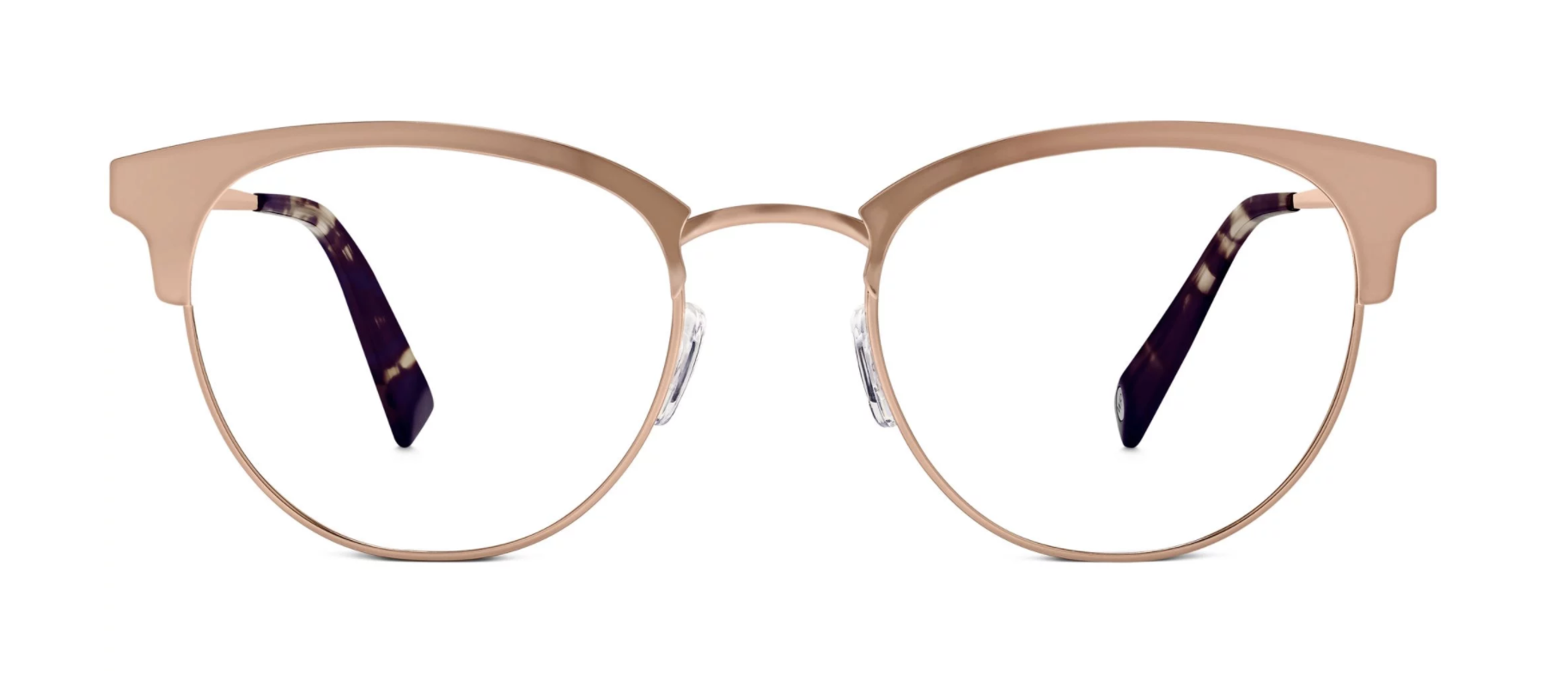 Warby Parker Rose Gold Blair Eye Glasses