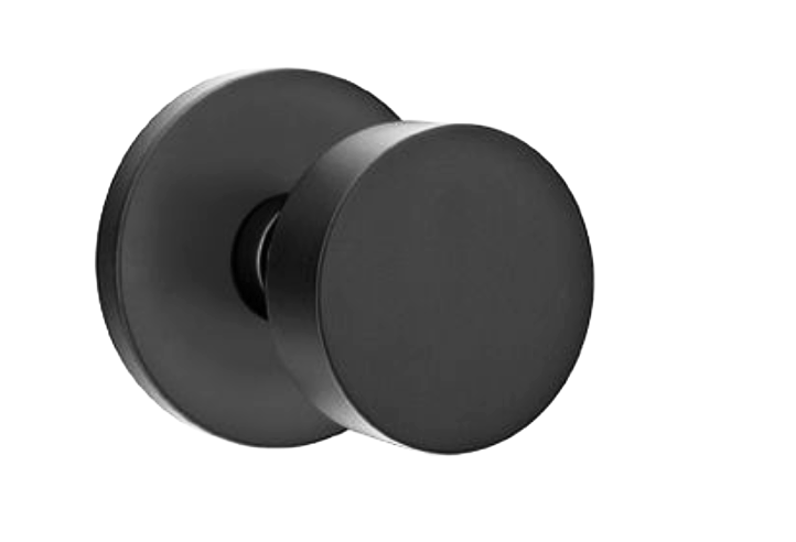 Emtek Mormont with Round Knob in Black