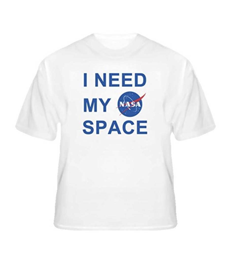 I Need My Space tee