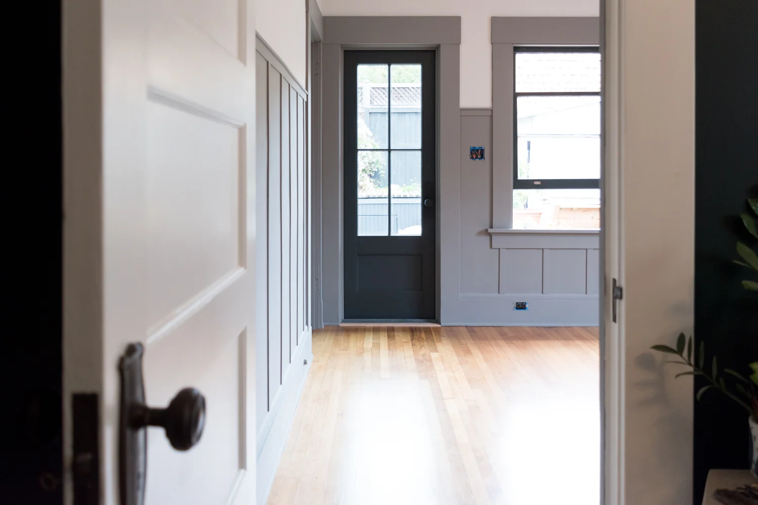 A New Door Off the Master and Fresh Paint - One Room Challenge Week 5 + A VIDEO!