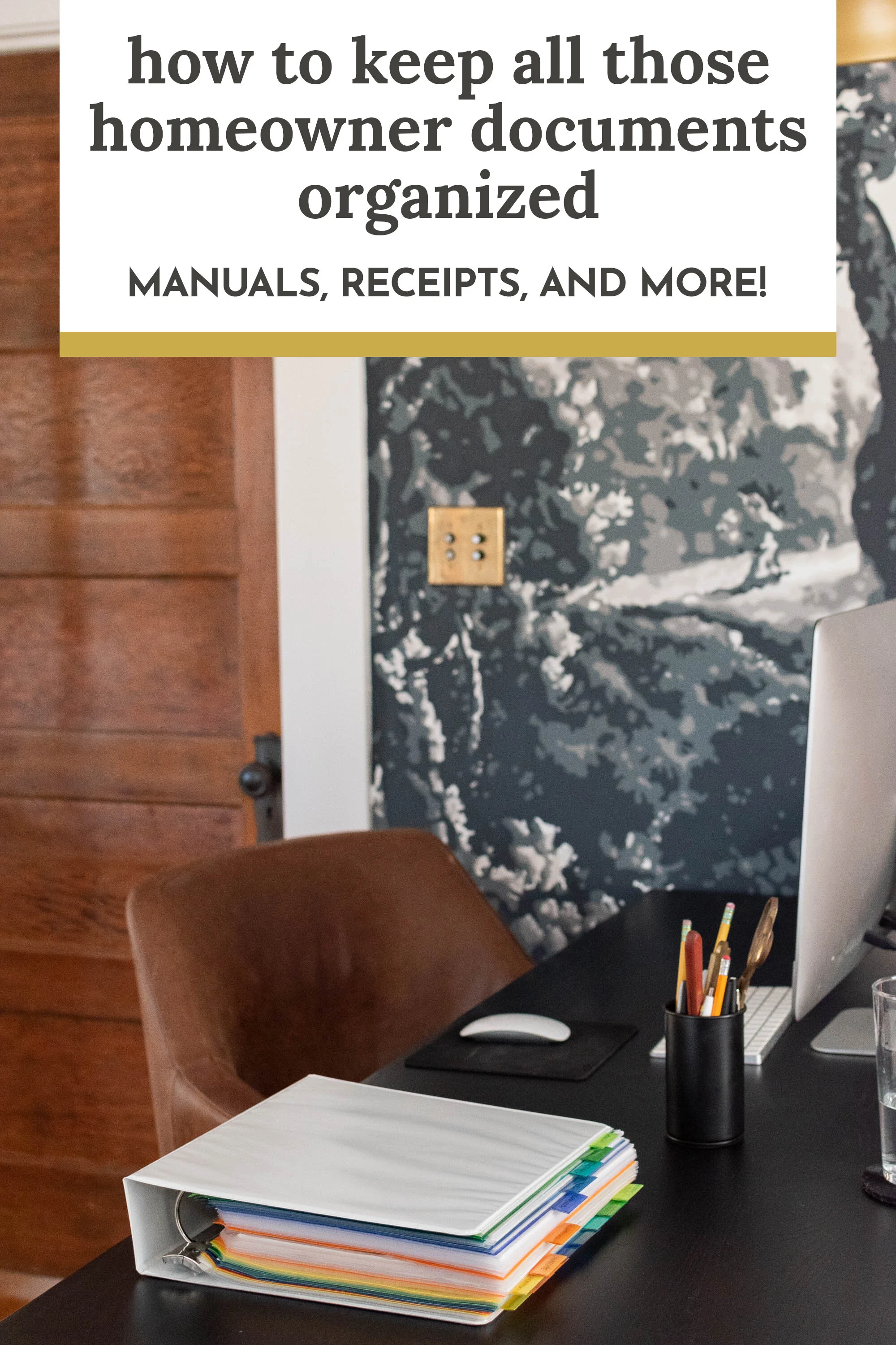 The Gold Hive Home Organization, Maintenance, and Improvement Binder - How to be an organized homeowner.jpg