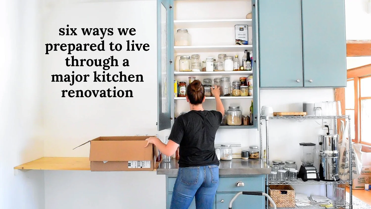 Six Ways We Prepared To Live Through a Major Kitchen Renovation — The ...