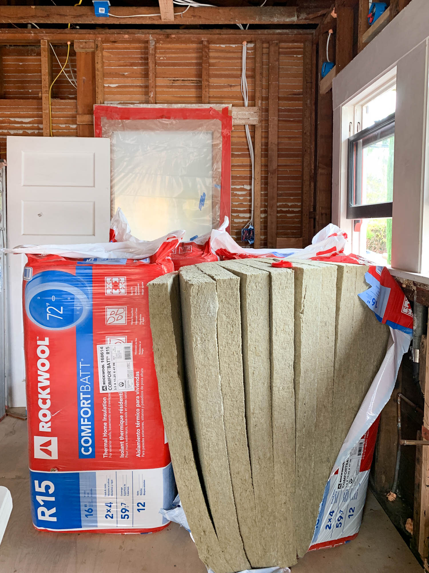 How (and Why) To Install Rockwool Insulation — The Gold Hive