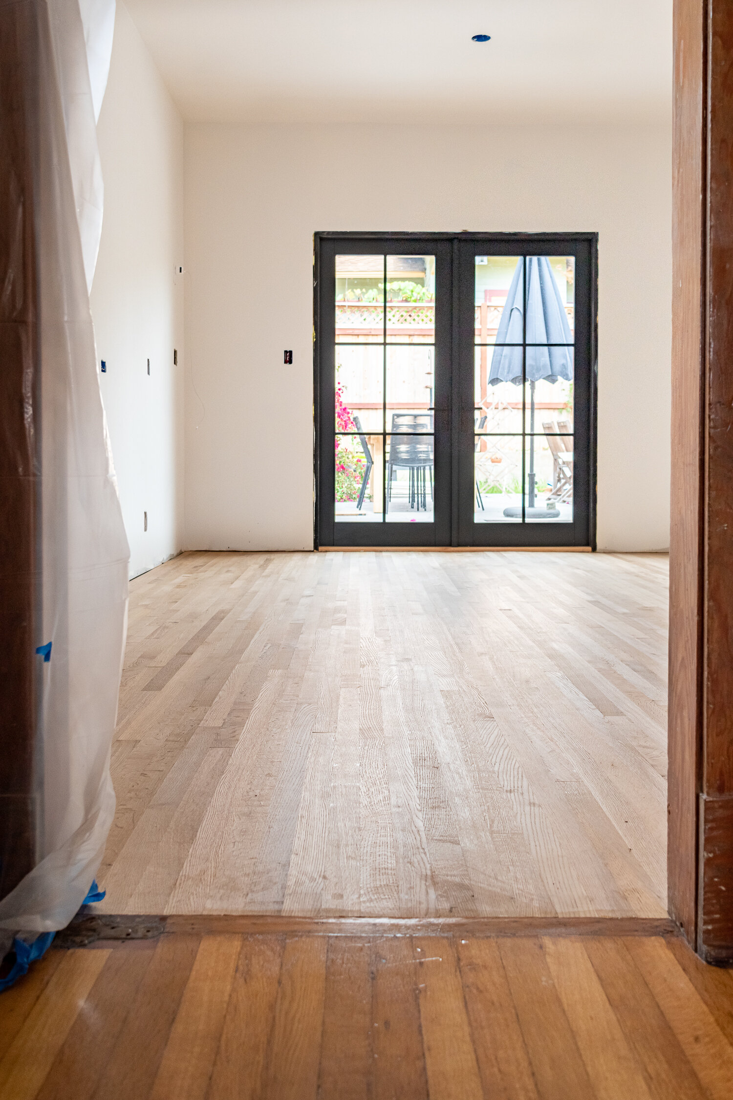 Installing New Hardwood Floors In Our, Install Hardwood Floor Picture Frame