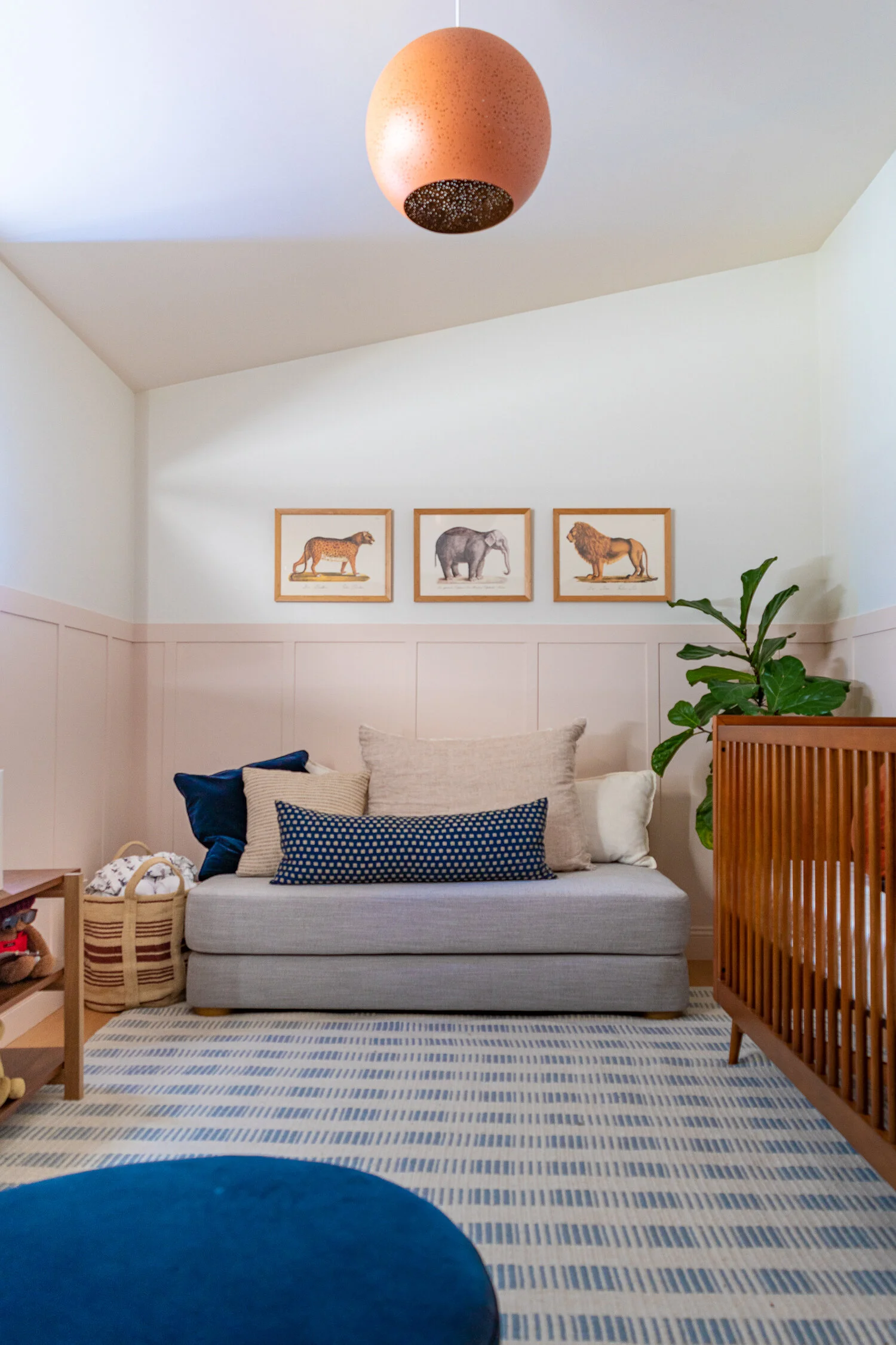 Designing A Friend's Modern Nursery