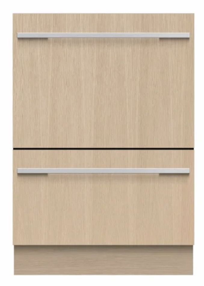 Fisher and Paykel DishDrawer 24 Inch Wide 14 Place Setting Energy Star Rated Built-In Fully Integrated Dishwasher Integrated