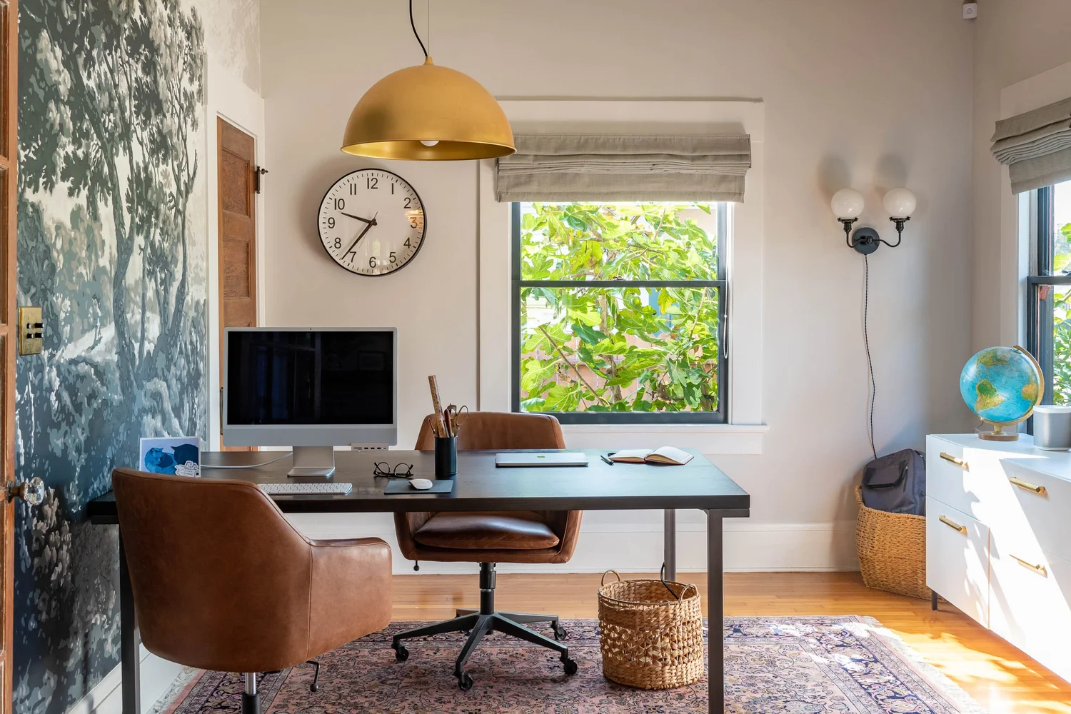 The Home Office + Mural
