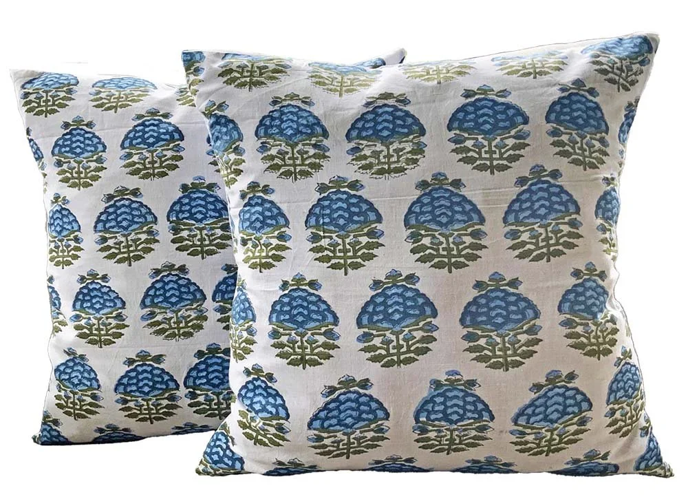 Block Print Pillow