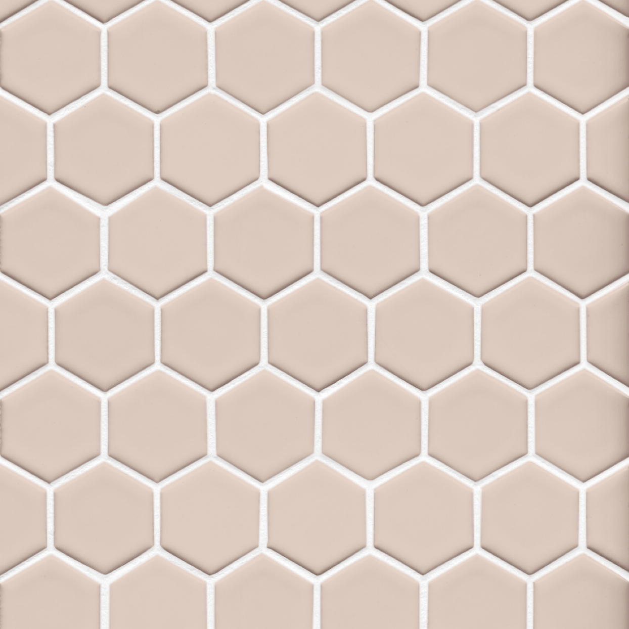 2" hexagons in pink the tile shop bathroom floor tile