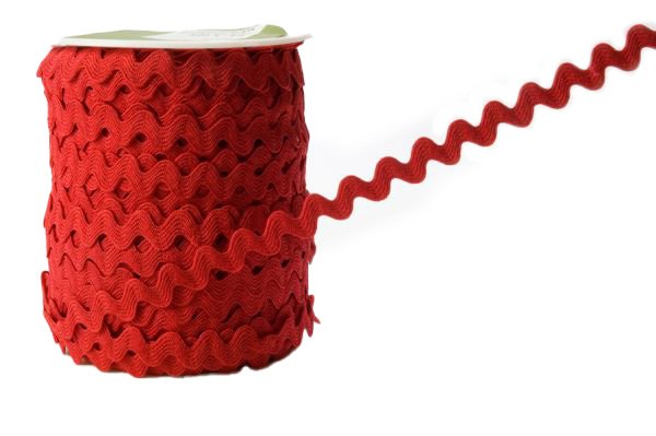 Red Jumbo Ric Rac