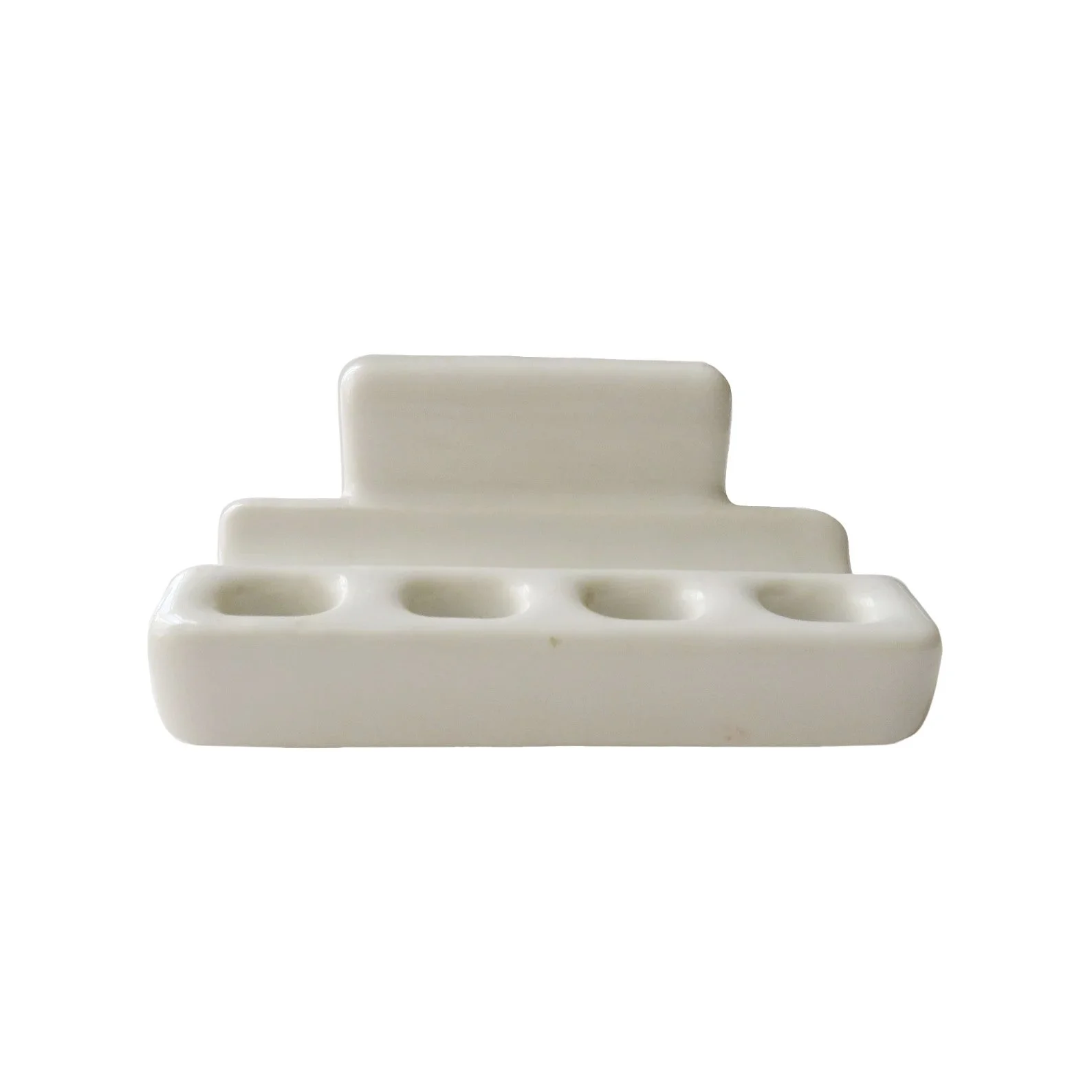 wall mounted vintage porcelain toothbrush holder