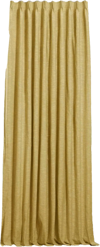 mustard curtains