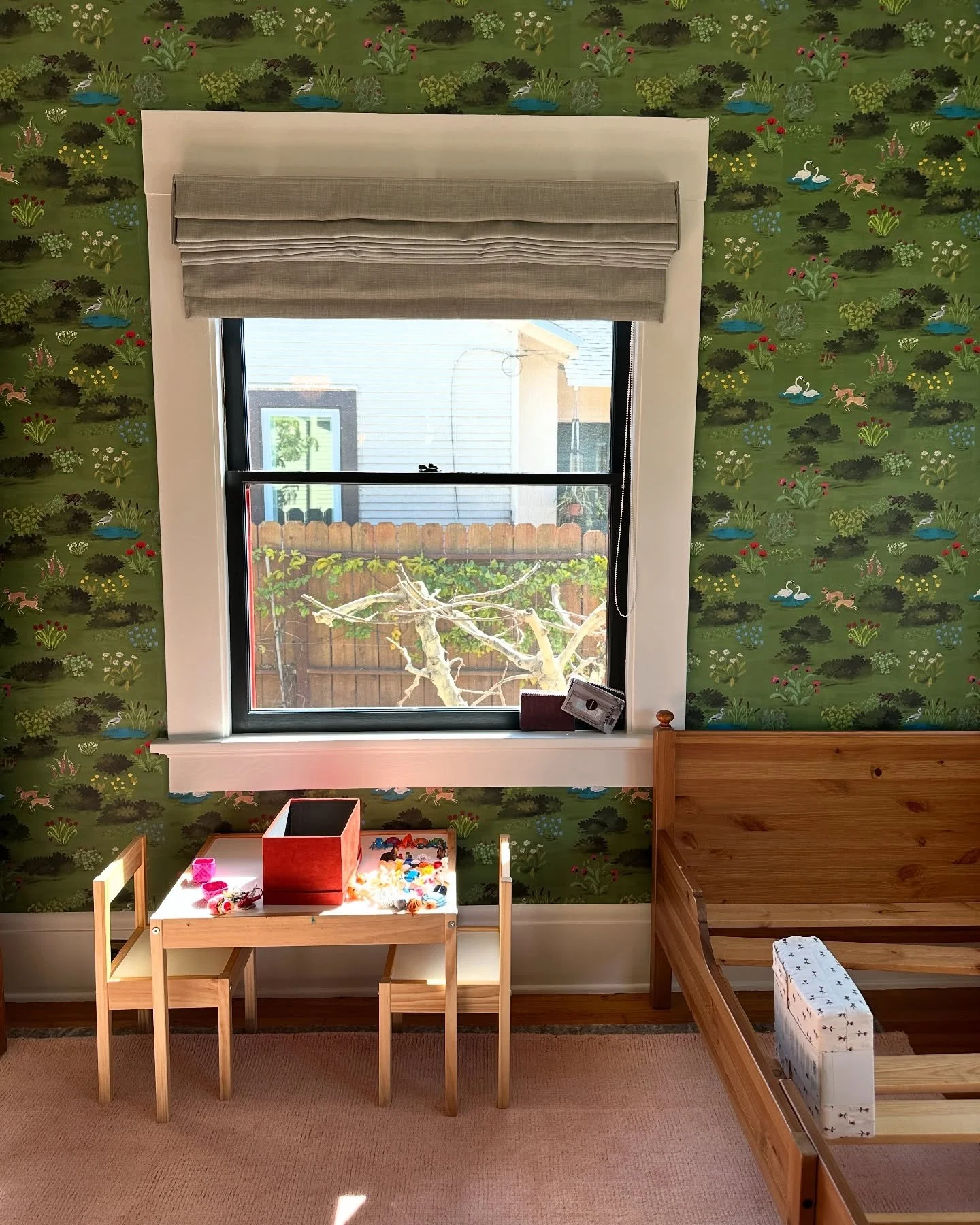 Margot&rsquo;s big kid room is slowly coming together. Nothing wildly profound to report (yet! - I&rsquo;m excited to tell you about doors, of all things!) but here&rsquo;s a little update in the meantime. 

I got it in my head that the room needed a