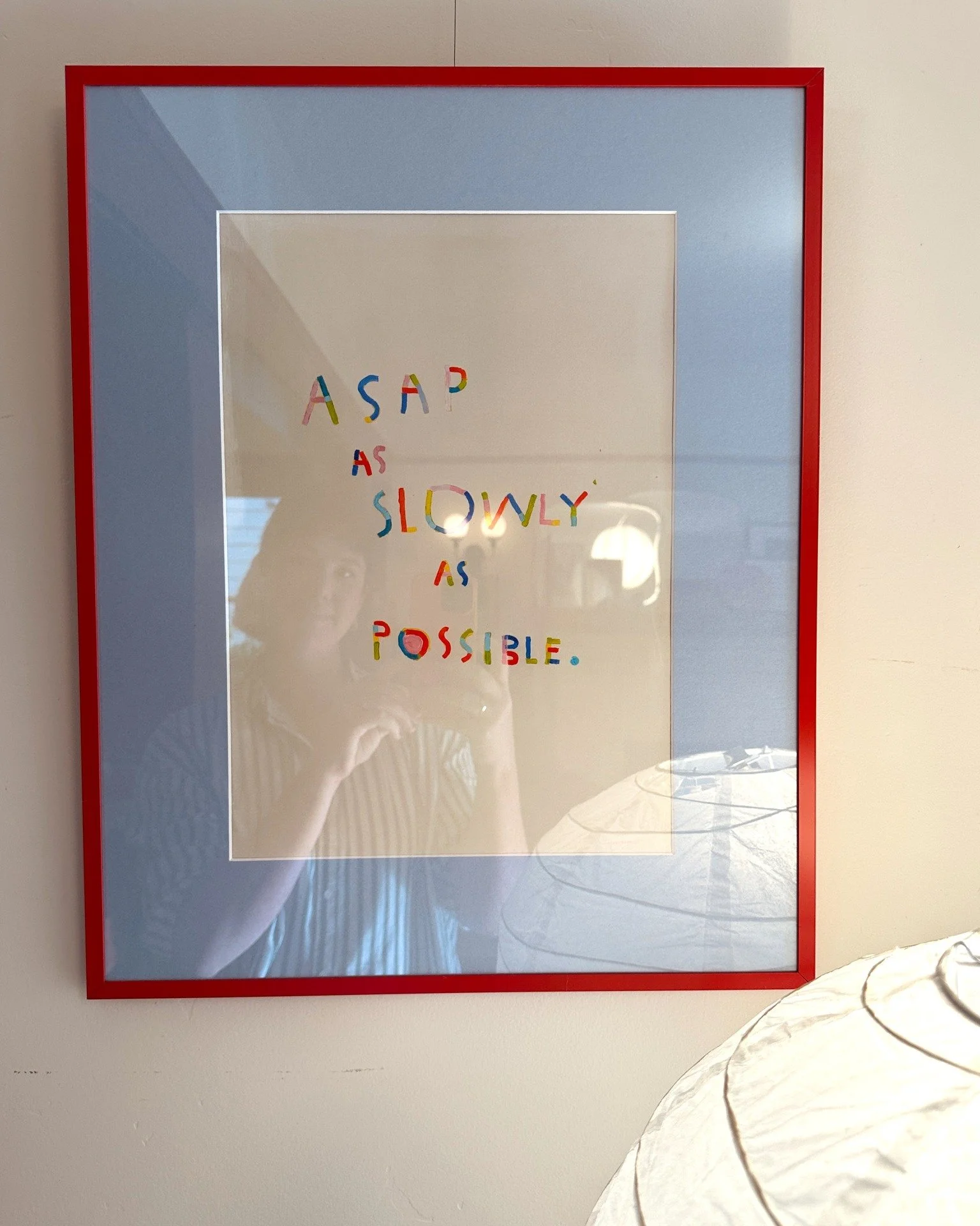 I finally started a (free!) Substack,. It's the same content you already know from me, mostly, with a little more short-form writing in between the big stuff. A sweet spot between a thousand-word blog post and a caption like this.
I have a print in m