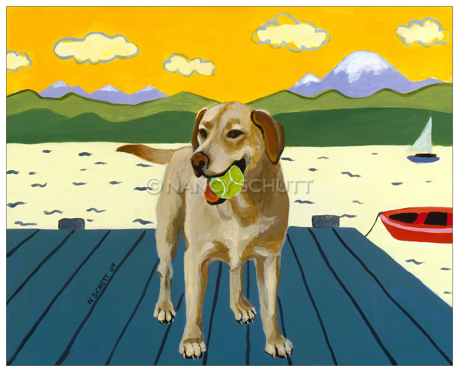 Chloe, 24x30 © 2004 Nancy Schutt, all rights reserved Click to Buy This Print