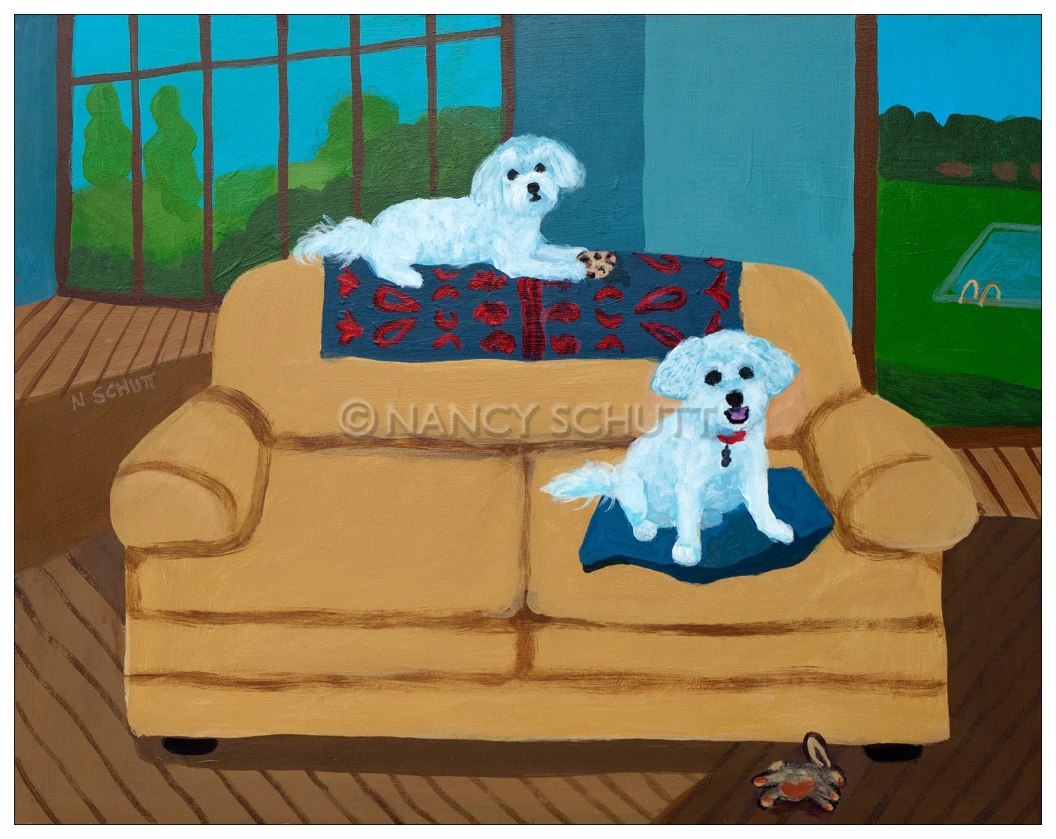 Dumott and Pico 16x20 © 2008 Nancy Schutt, all rights reserved Click to Buy This Print
