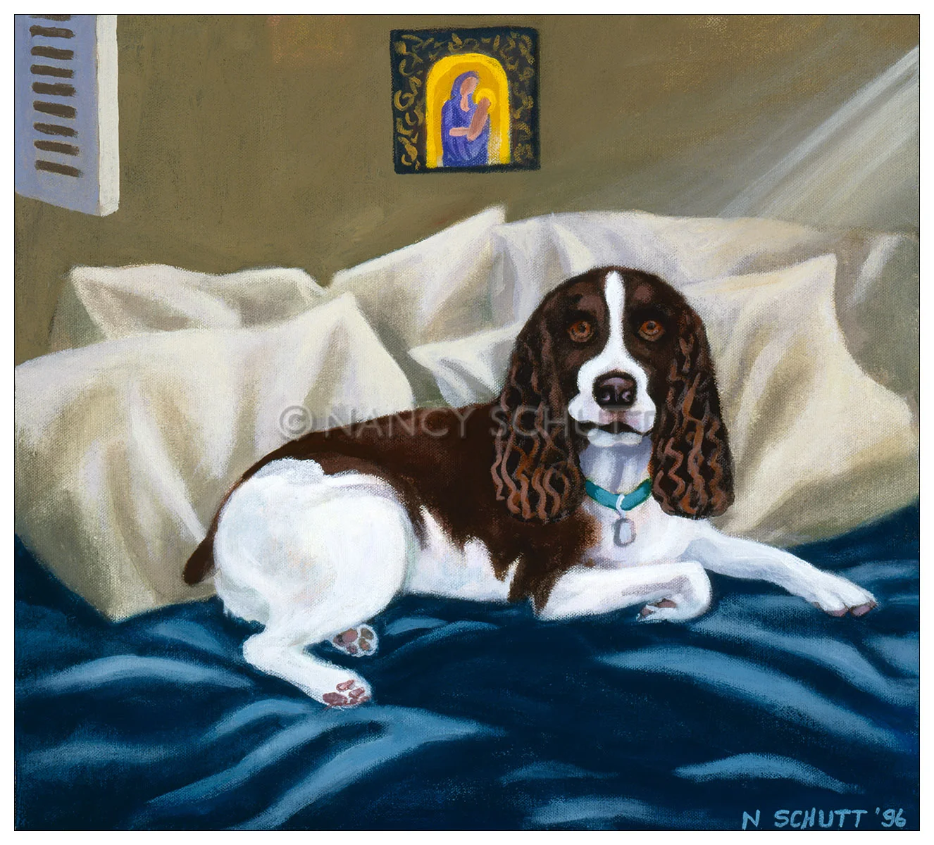 Emma, The Chosen One 16x18 © 1996 Nancy Schutt, all rights reserved Click to Buy This Print