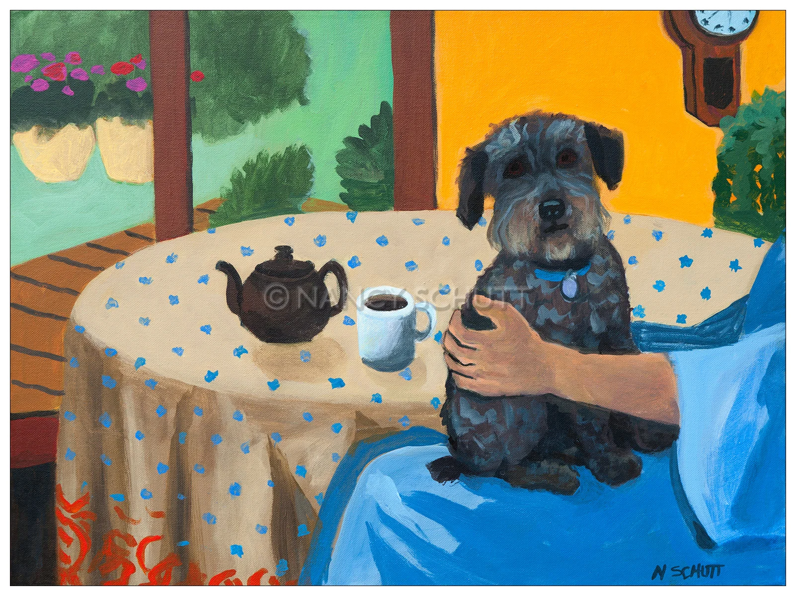 Nebbie, 18x24 © 2009 Nancy Schutt, all rights reserved