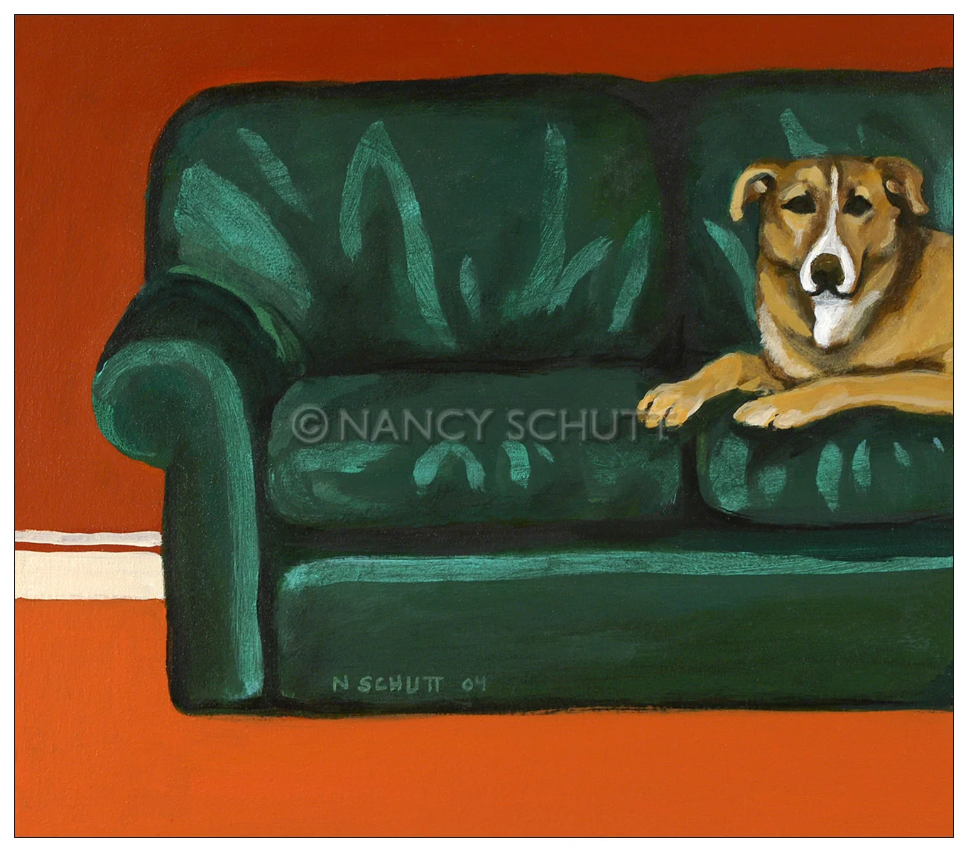 Rudy 16x18 © 2004 Nancy Schutt, all rights reserved Click to Buy This Print