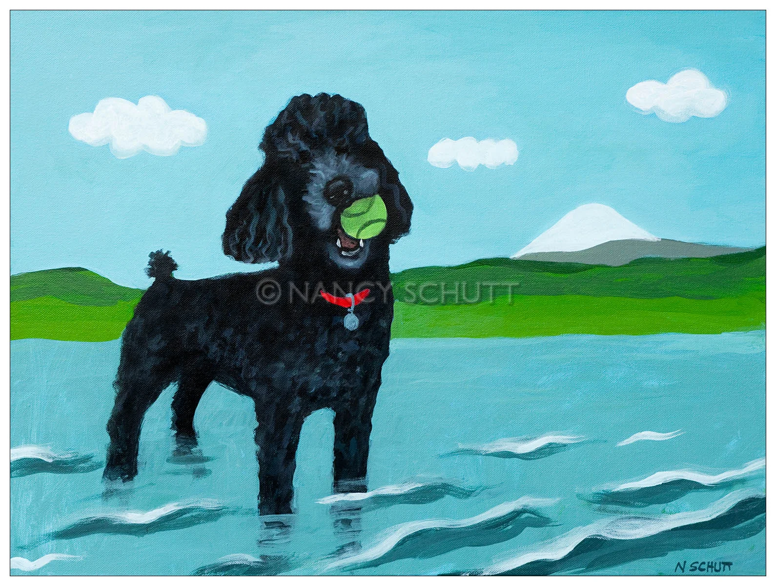Willy 16x18 © 1994 Nancy Schutt, all rights reserved Click to Buy This Print