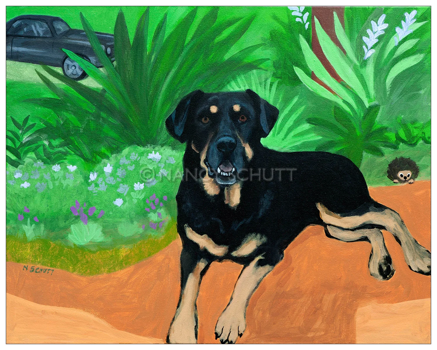 oxy, 24x30 © 2011 Nancy Schutt, all rights reserved
